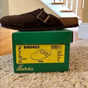 Betula by Birkenstock clog mules!